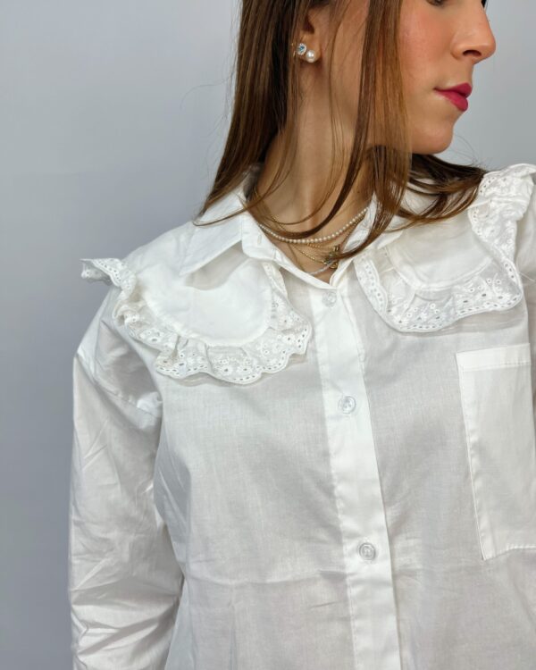 MADAME - Camicia con collo peter pan