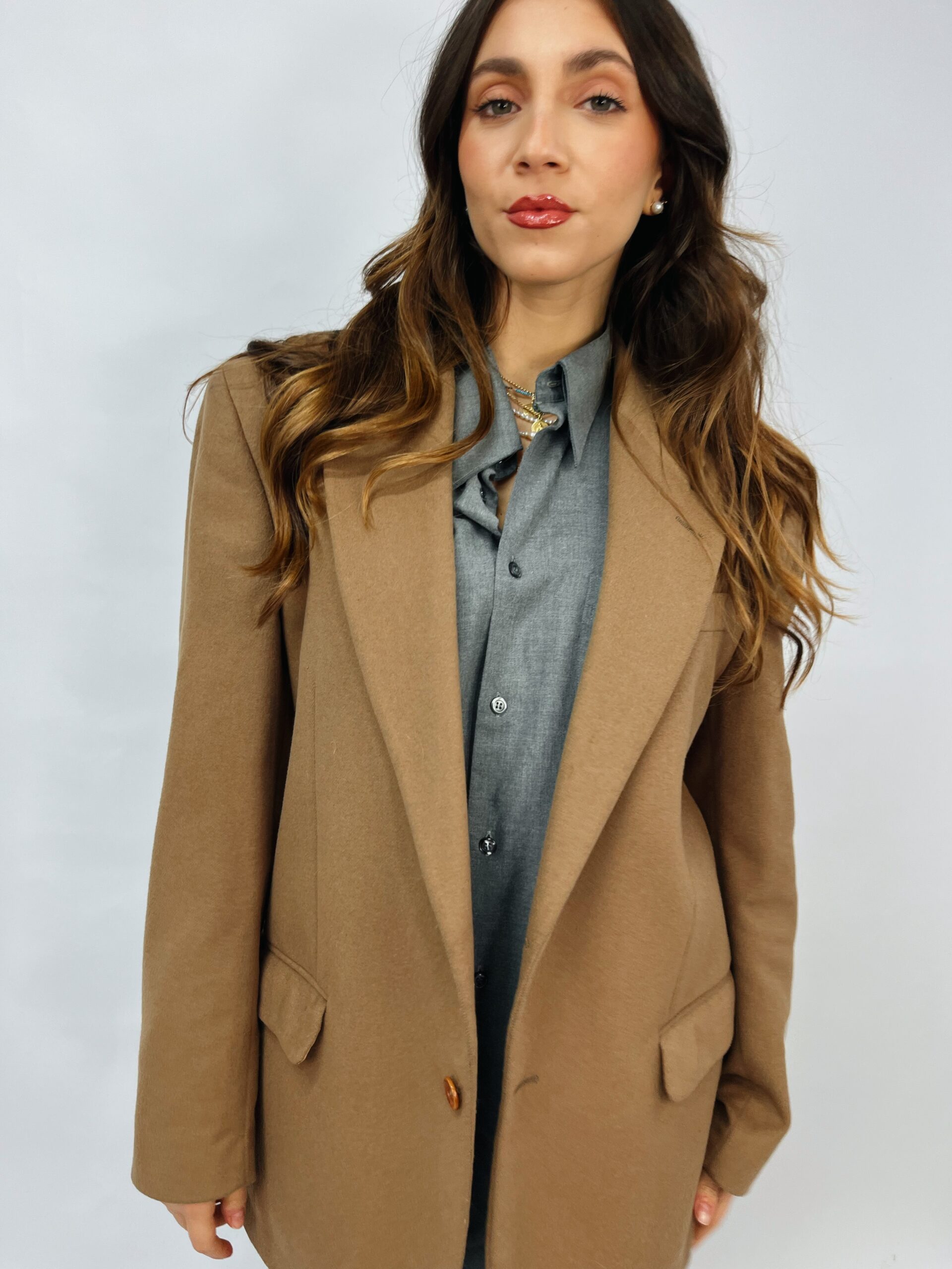 VINTAGE - Giacca sartoriale in lana e cashmere - immagine 4