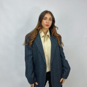 VINTAGE - Giacca sartoriale YSL in 100% lana vergine