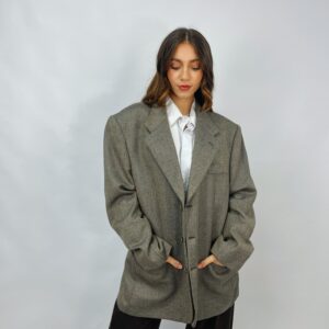 VINTAGE - Giacca sartoriale puntinata