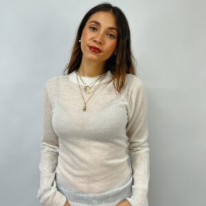 CASHMERE & LANA CAPSULE - Maglia girocollo sottile in lana