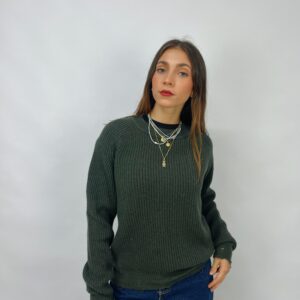 CASHMERE & LANA CAPSULE - Maglia girocollo costa inglese