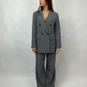 Pantalone dritto e fluido in viscosa