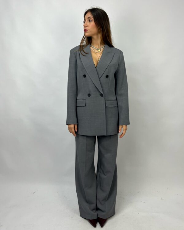 Pantalone dritto e fluido in viscosa