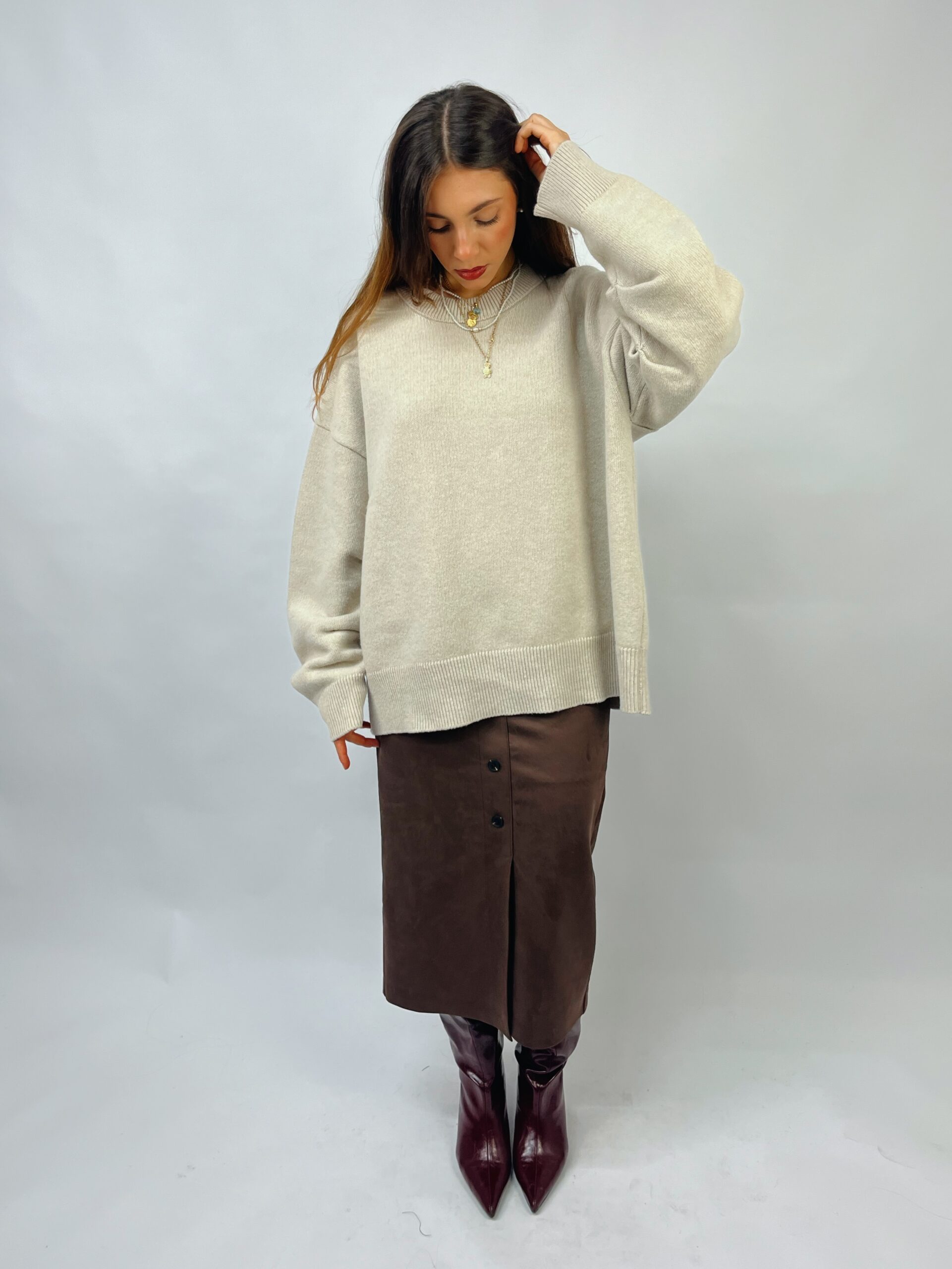 Longuette in suede - immagine 3