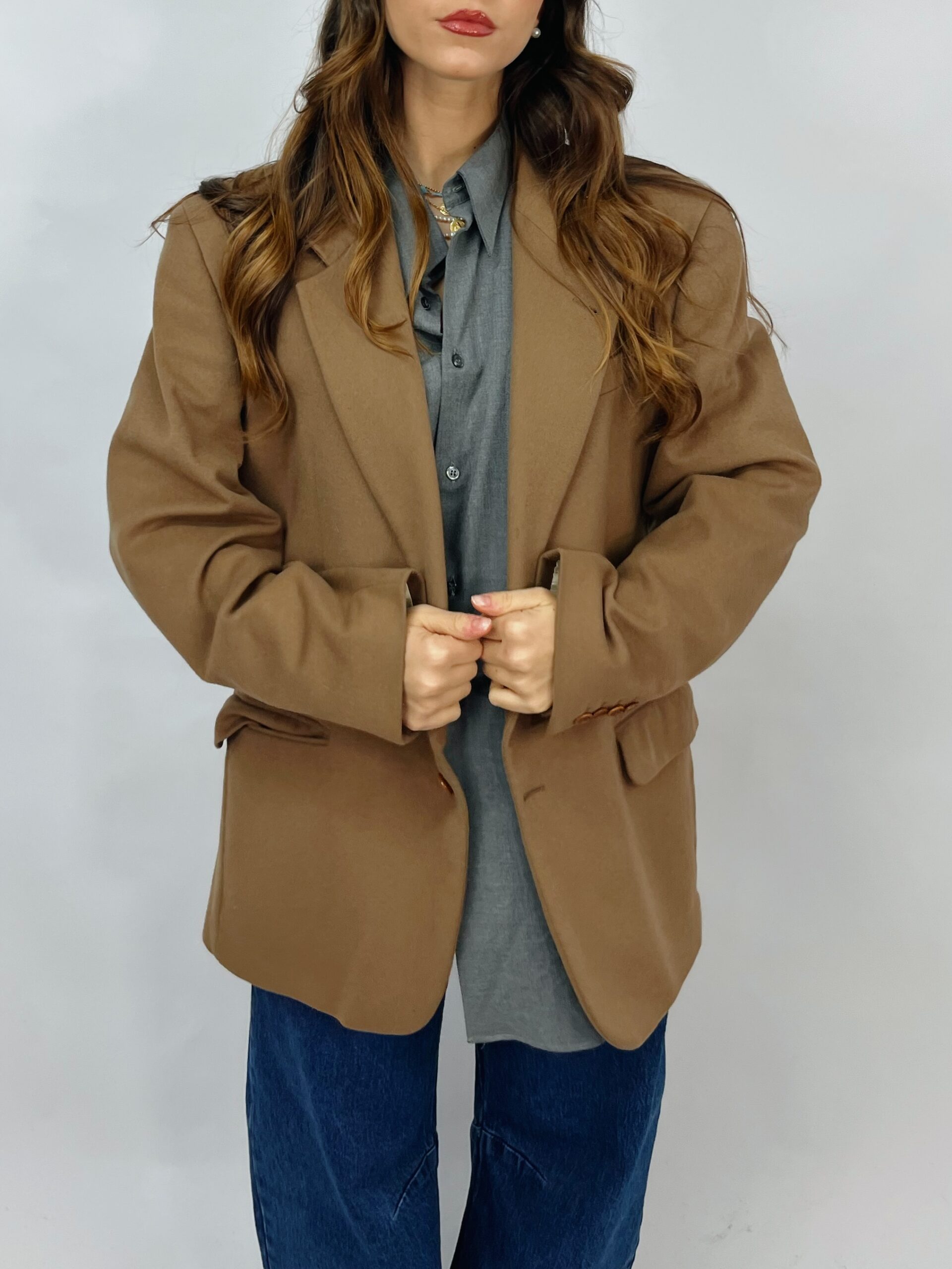 VINTAGE - Giacca sartoriale in lana e cashmere - immagine 3