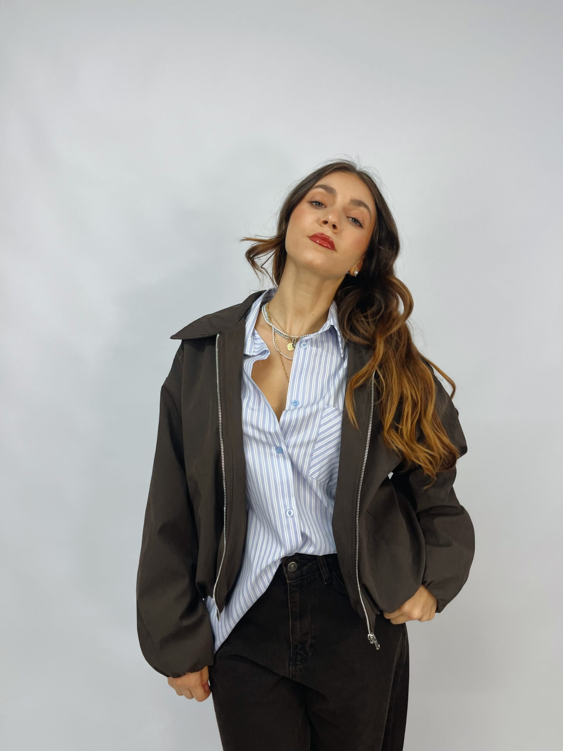 Bomber con interno foderato - immagine 2