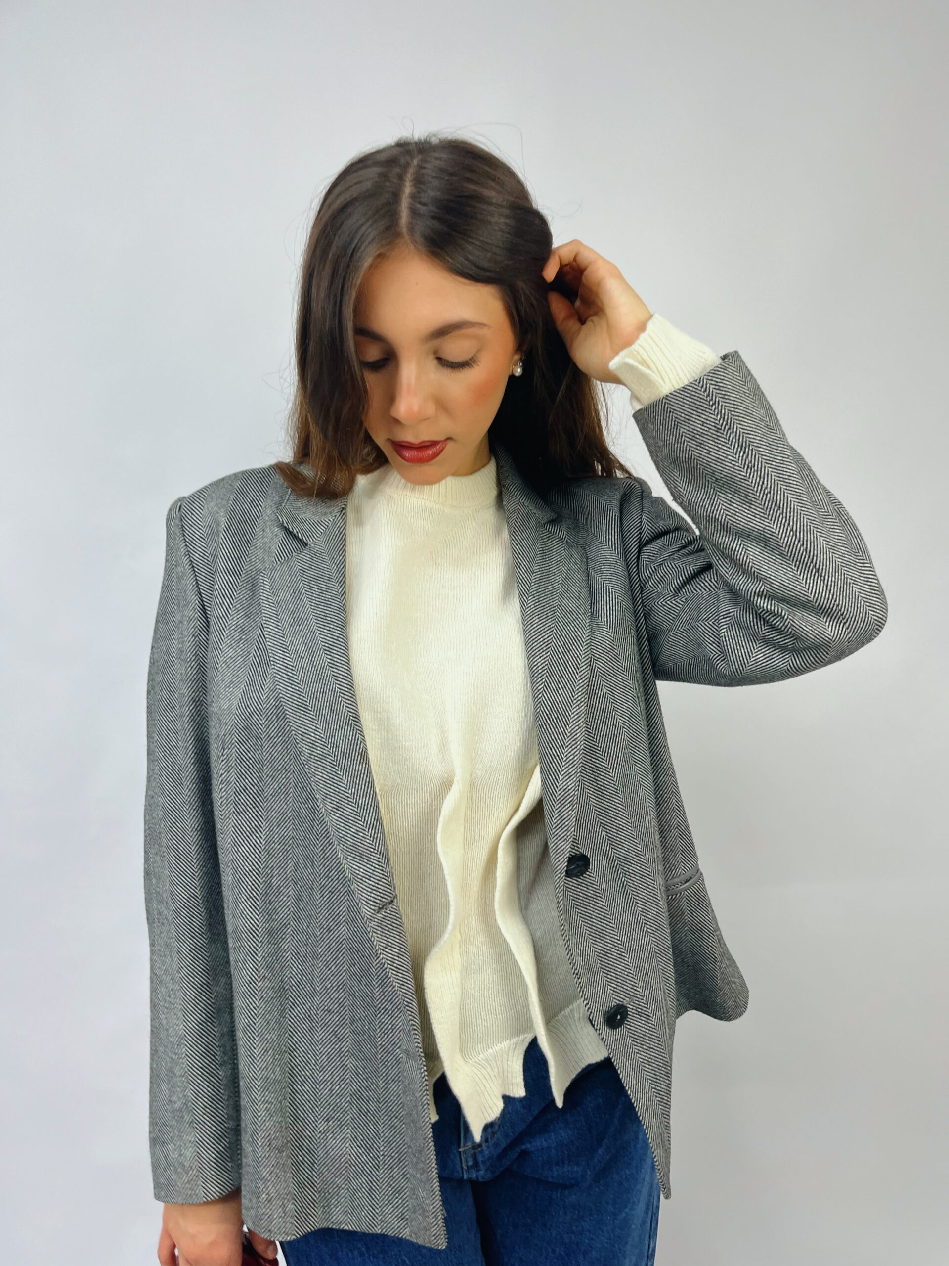 VINTAGE - Giacca sartoriale in 100% lana