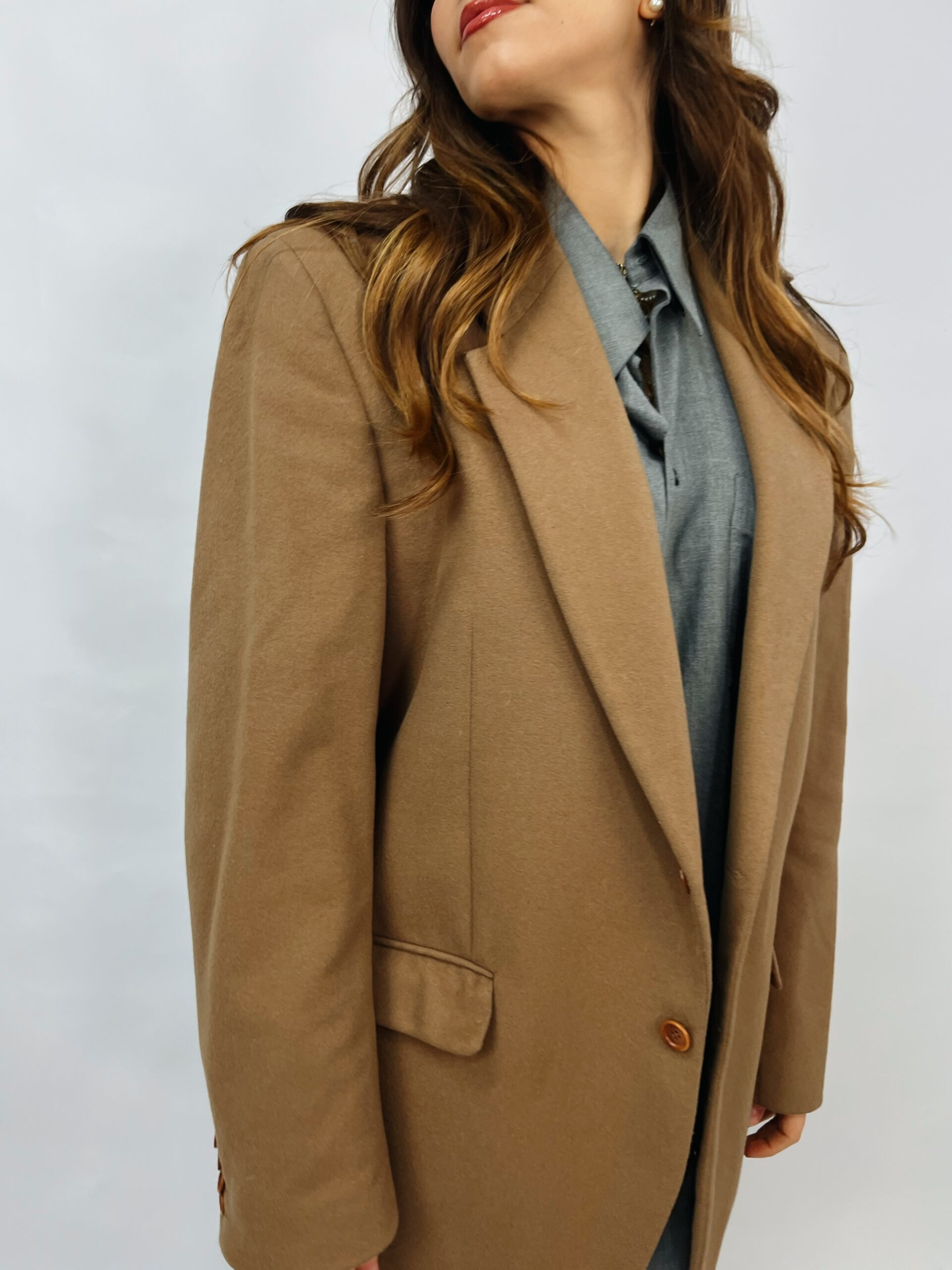 VINTAGE - Giacca sartoriale in lana e cashmere