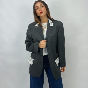 VINTAGE CUSTOM - Giacca sartoriale lana e seta