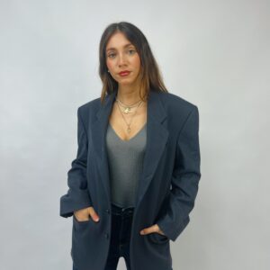 VINTAGE  - Giacca sartoriale in 100% lana