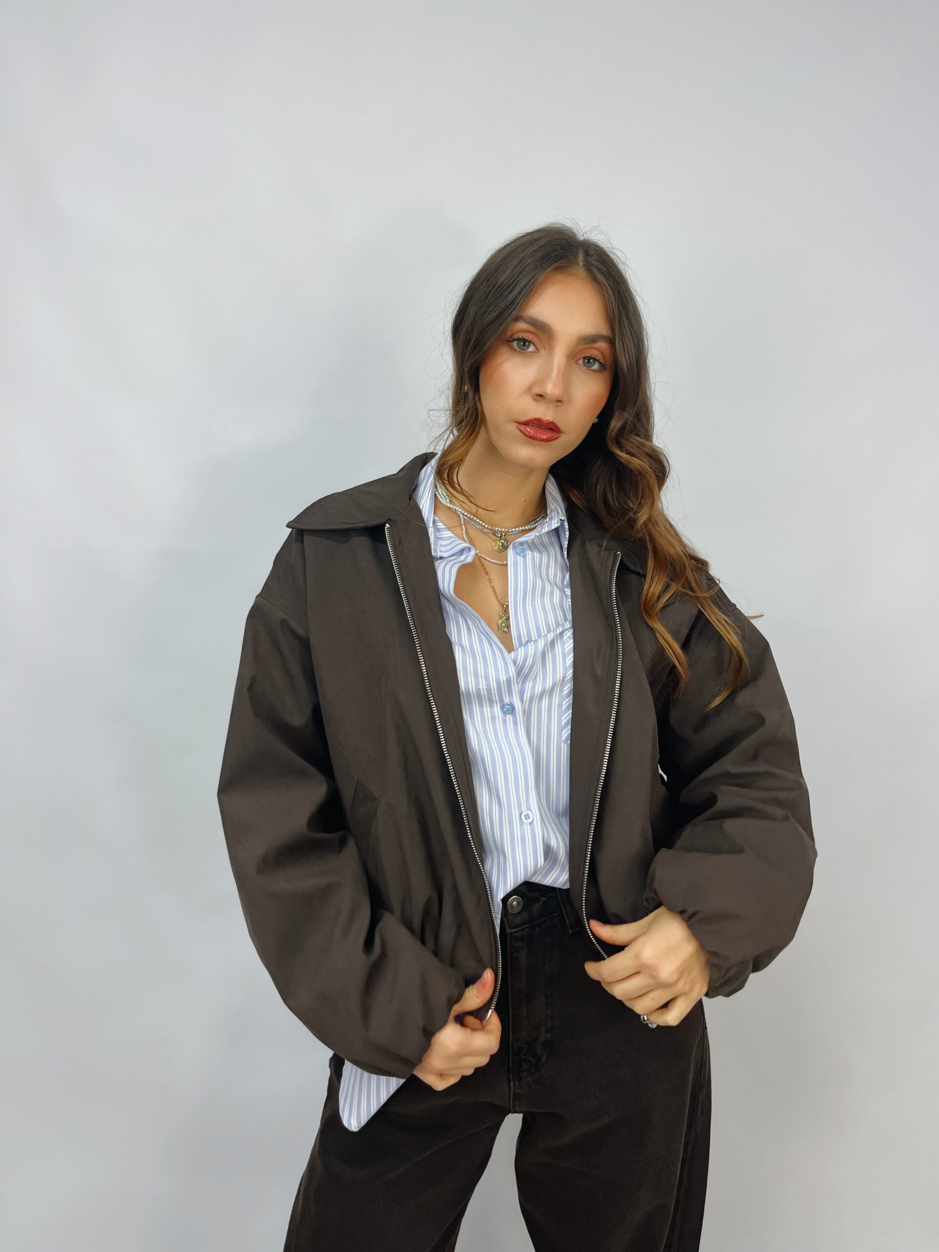 Bomber con interno foderato