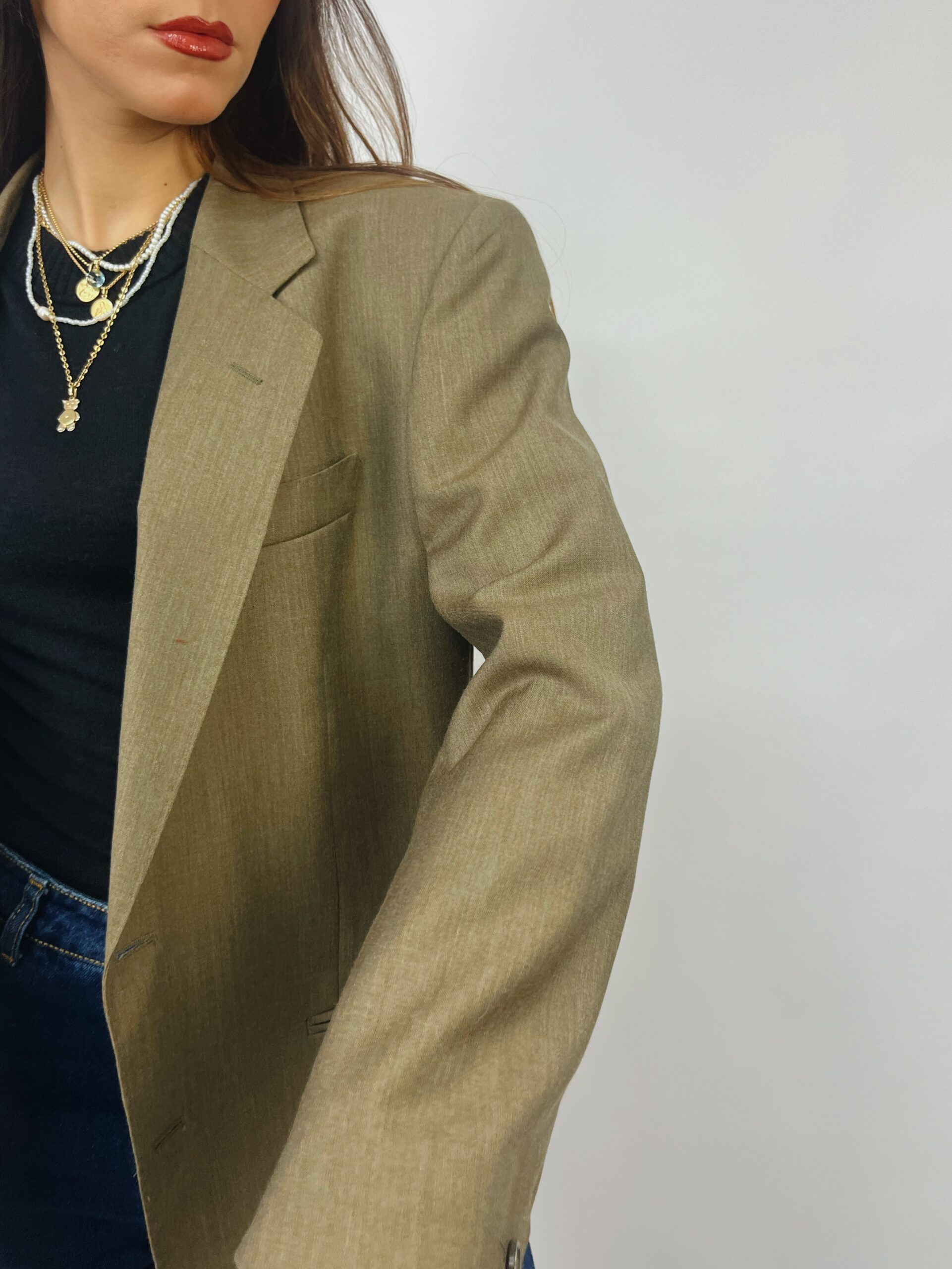 VINTAGE - Giacca sartoriale in 100% lana - immagine 3