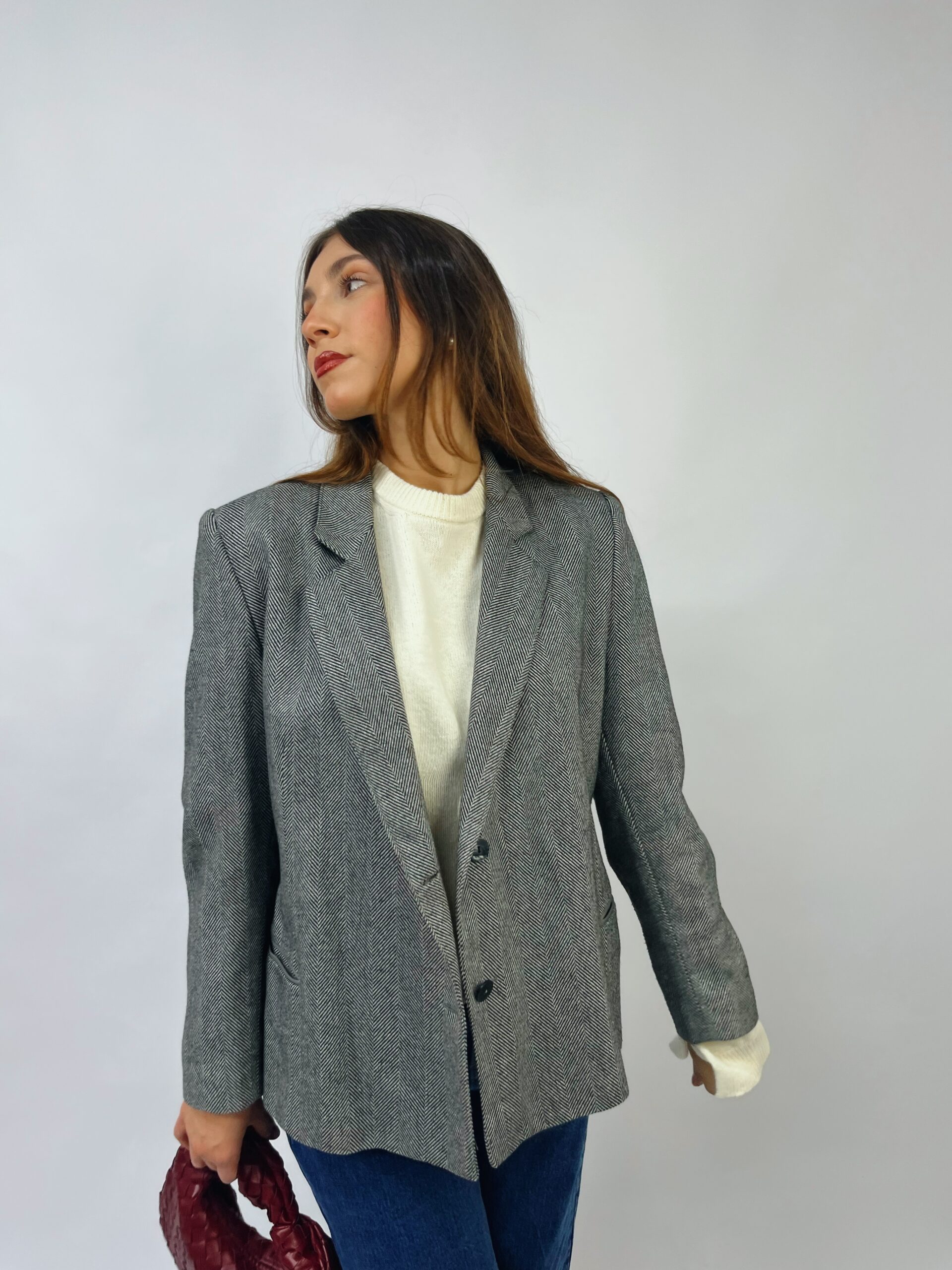 VINTAGE - Giacca sartoriale in 100% lana - immagine 3