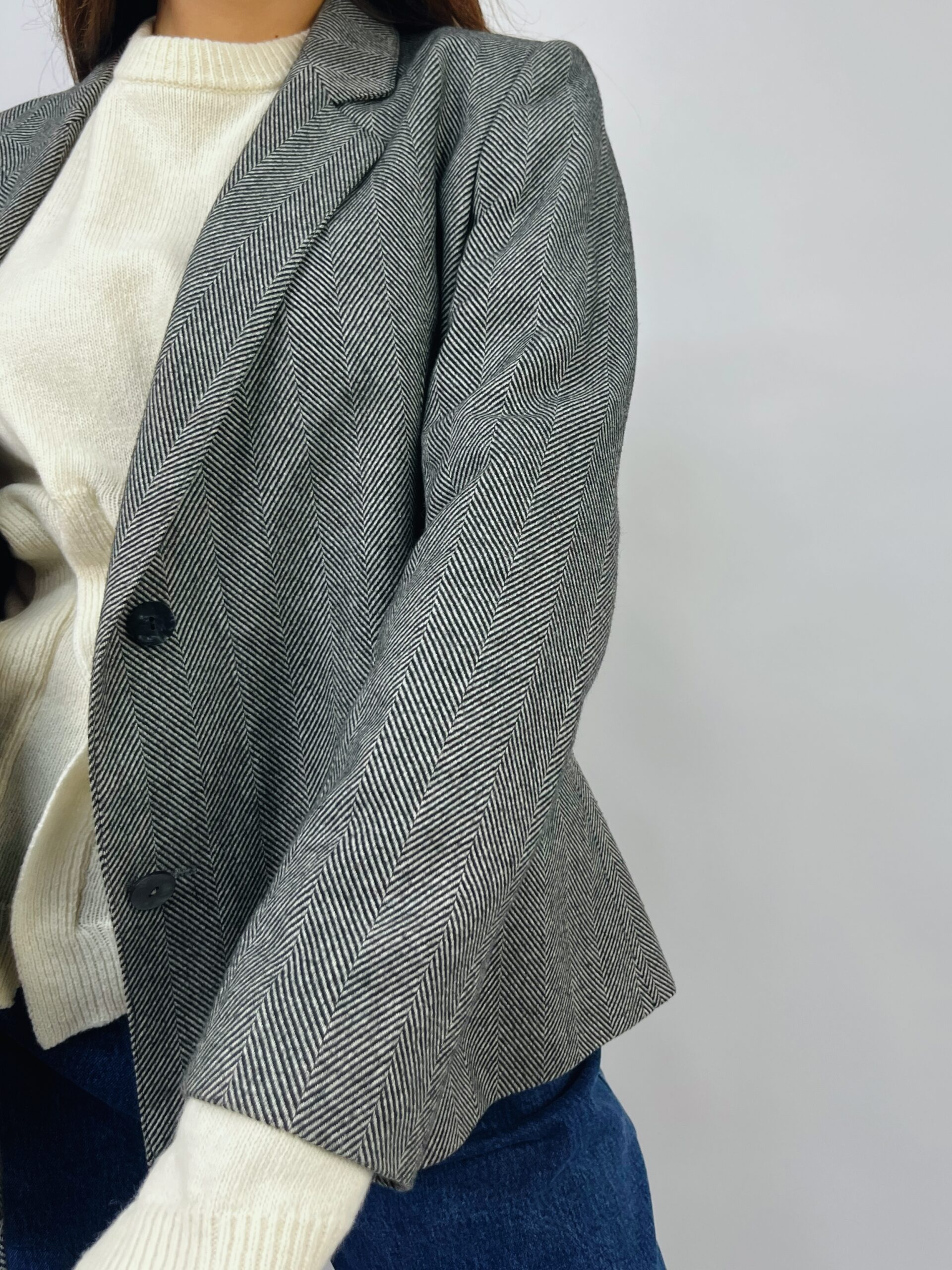 VINTAGE - Giacca sartoriale in 100% lana - immagine 2