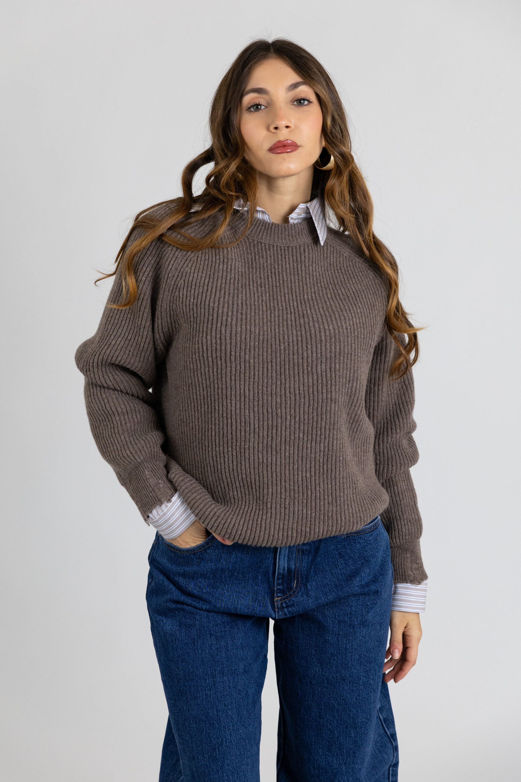 Future Apparel - Maglia girocollo costa inglese