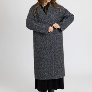 Future Apparel - Cappotto lungo melange in lana