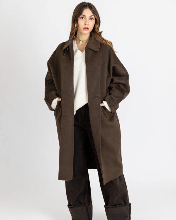 Future Apparel - Cappotto lungo oversize in lana