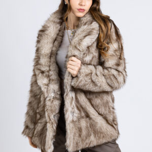 Glamorus - Cappotto pelliccia eco