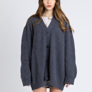 Future Apparel - Cardigan oversize costa inglese