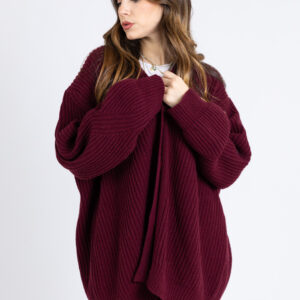 Future Apparel - Cardigan oversize costa inglese