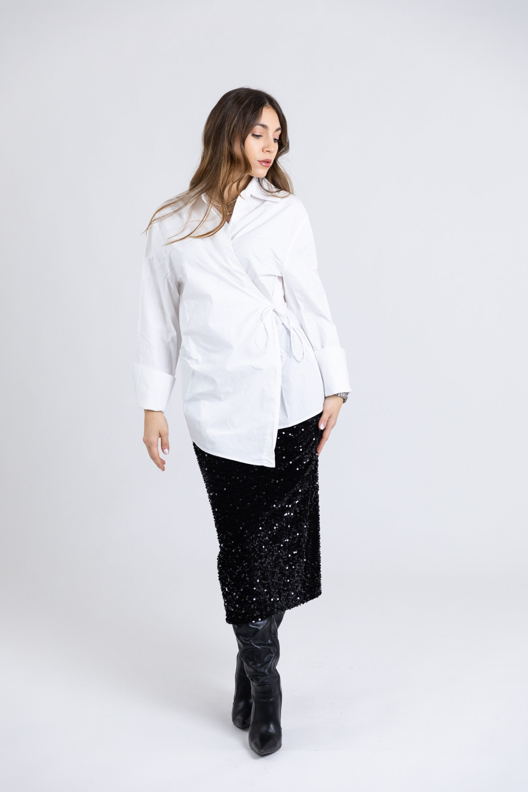 Longuette in paillettes