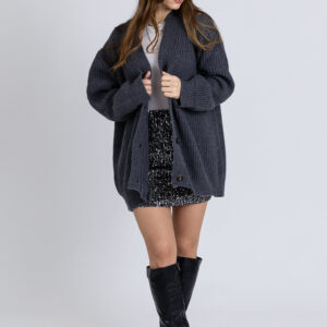 Minigonna in paillettes