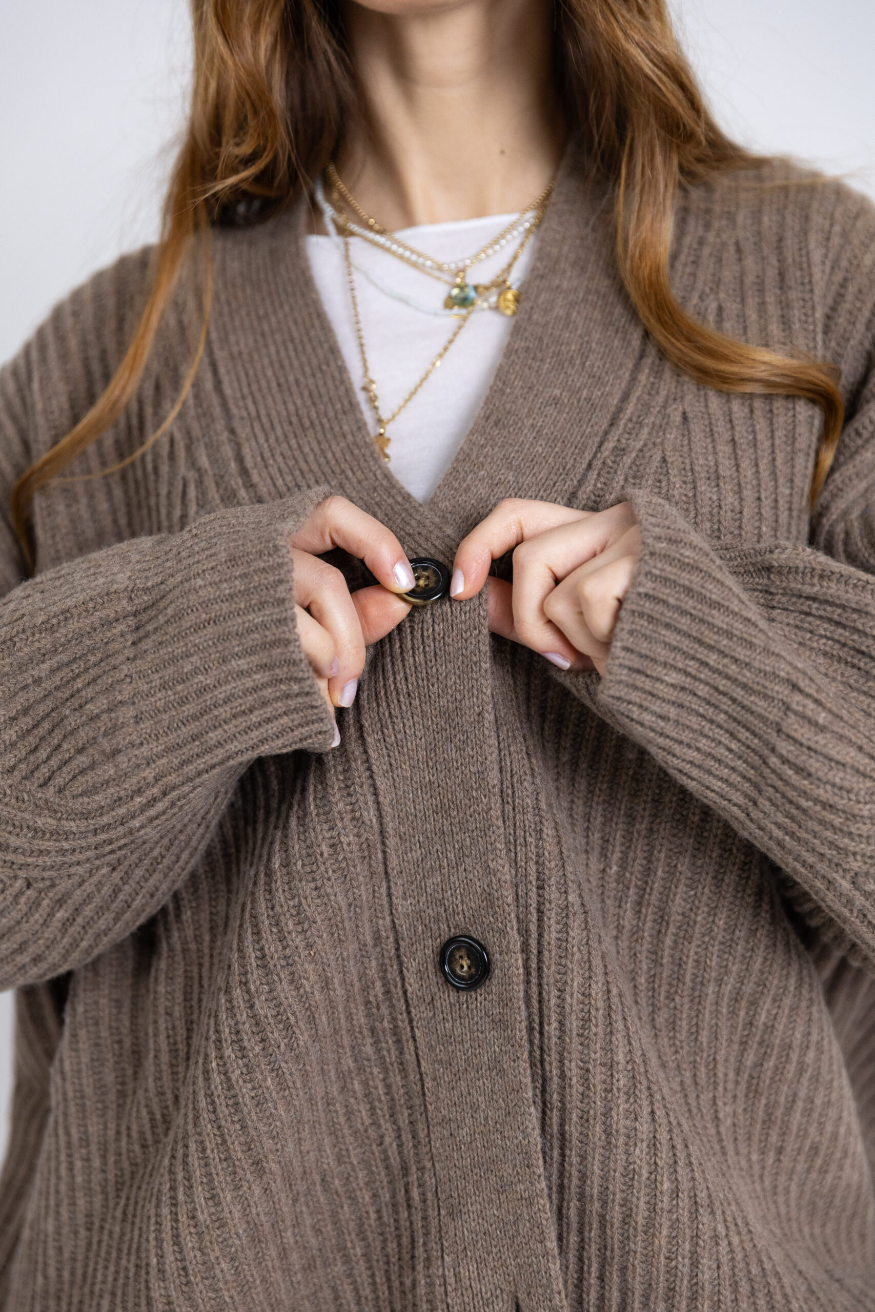 Future Apparel - Cardigan oversize costa inglese - immagine 2