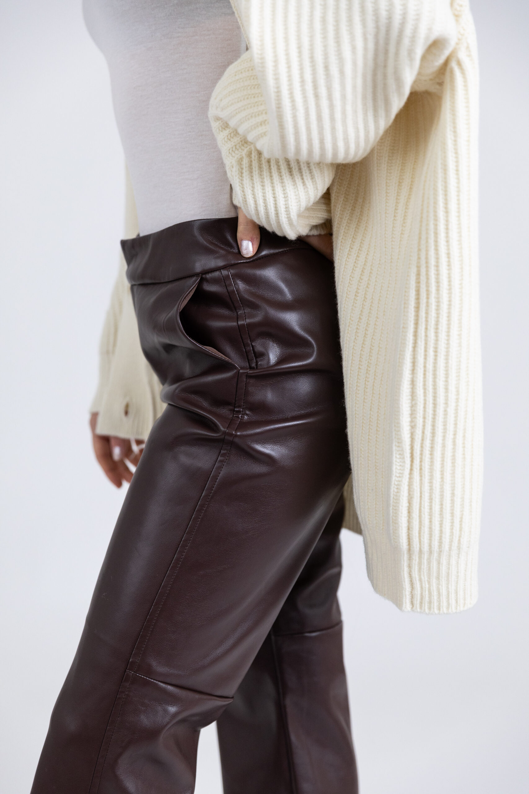 Glamorous - Pantalone in ecopelle - immagine 2