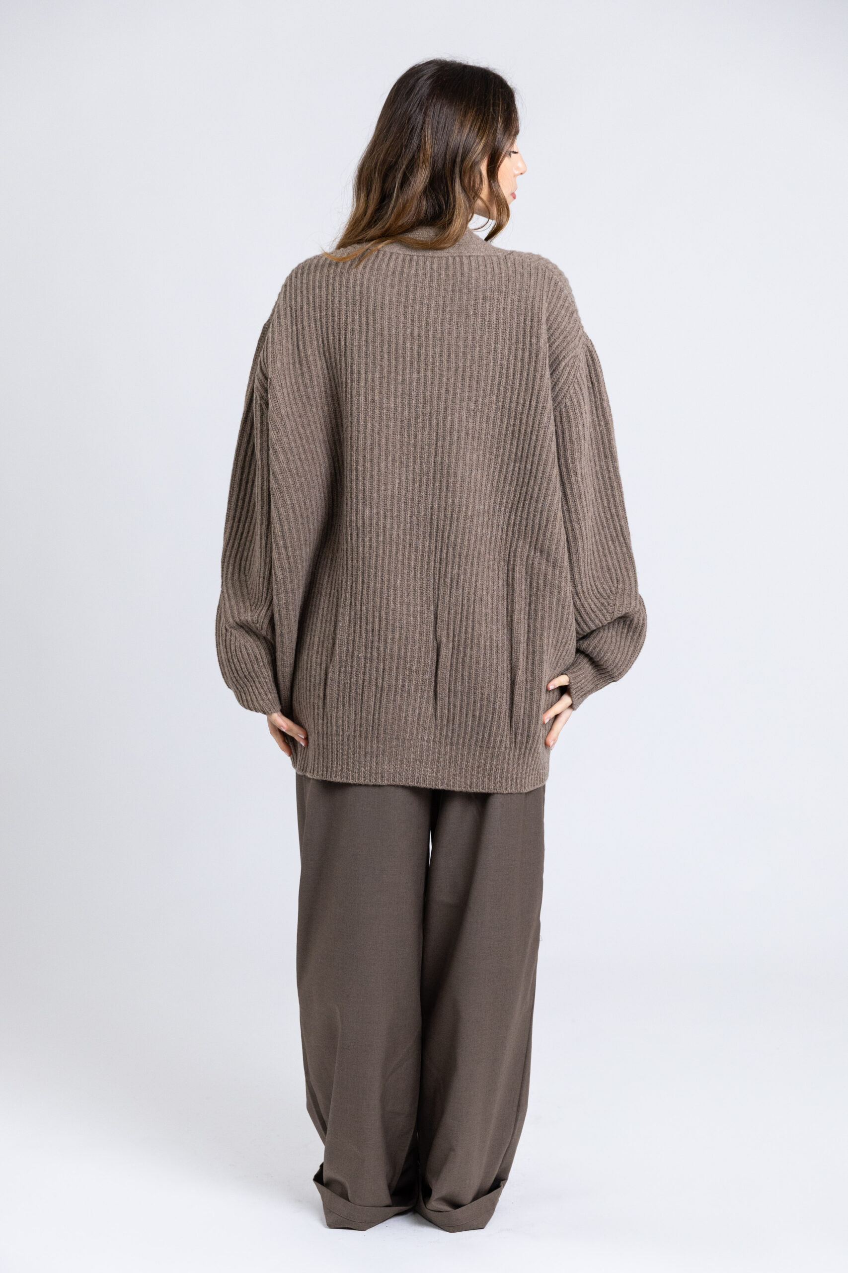 Future Apparel - Cardigan oversize costa inglese - immagine 4