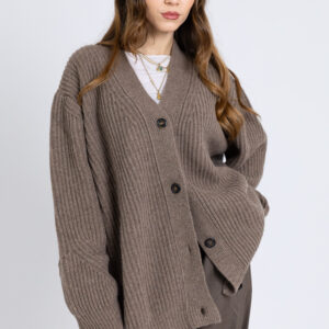 Future Apparel - Cardigan oversize costa inglese