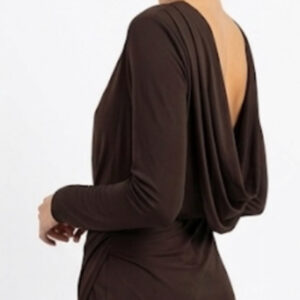 Glamorous - Abito lungo con scollo sceso