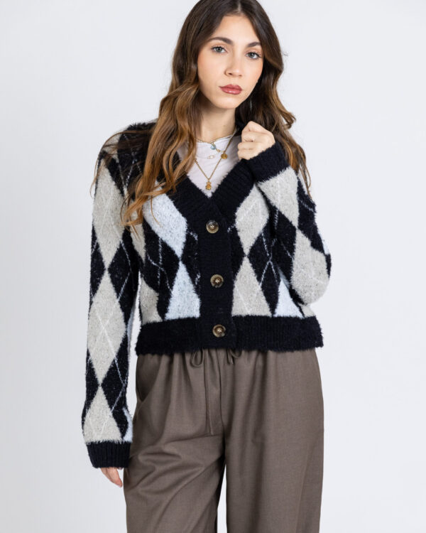 Glamorous - Cardigan fantasia rombi