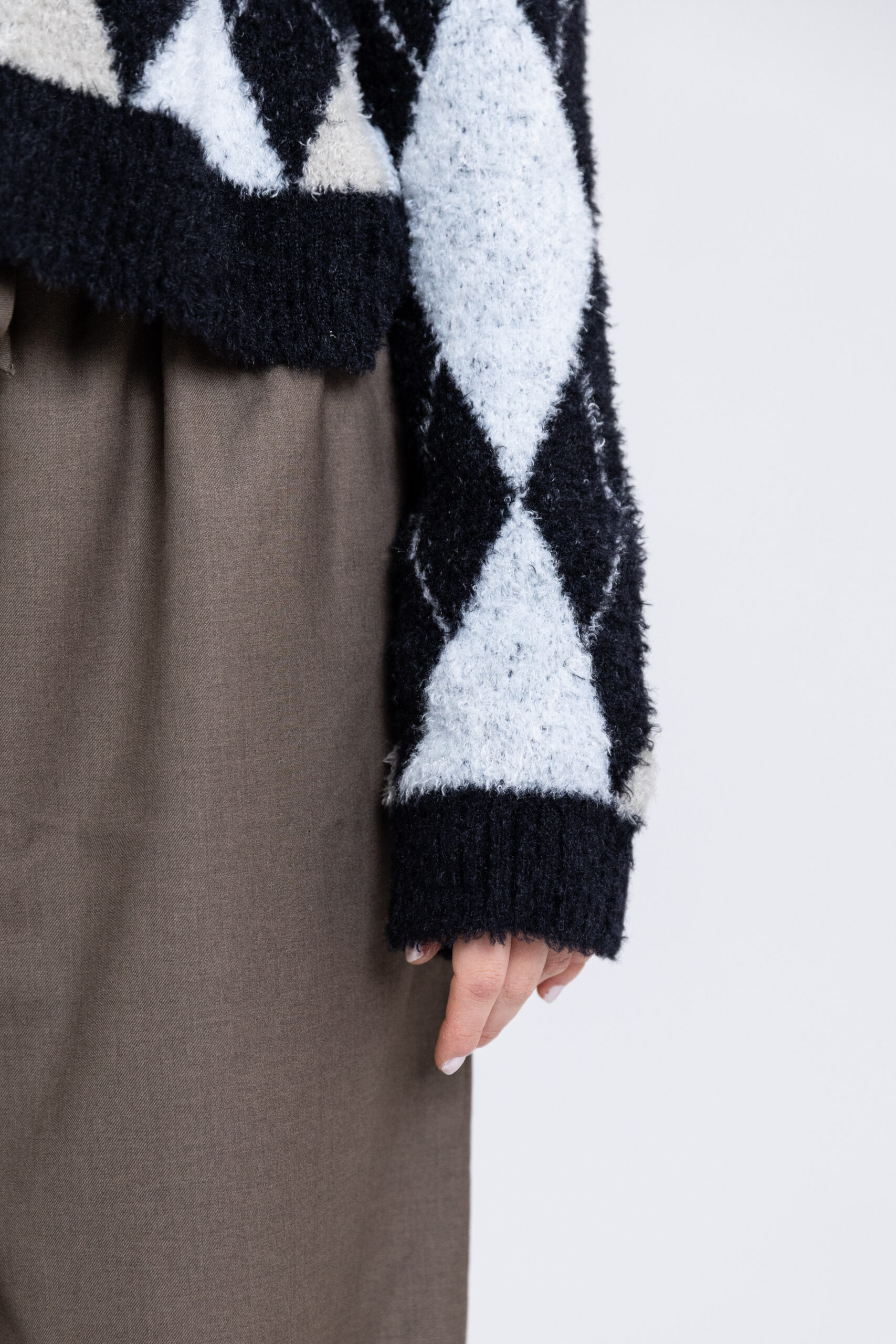 Glamorous - Cardigan fantasia rombi - immagine 3