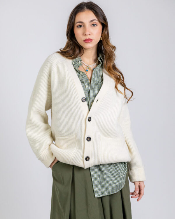 Future Apparel - Cardigan costa inglese fit regolare