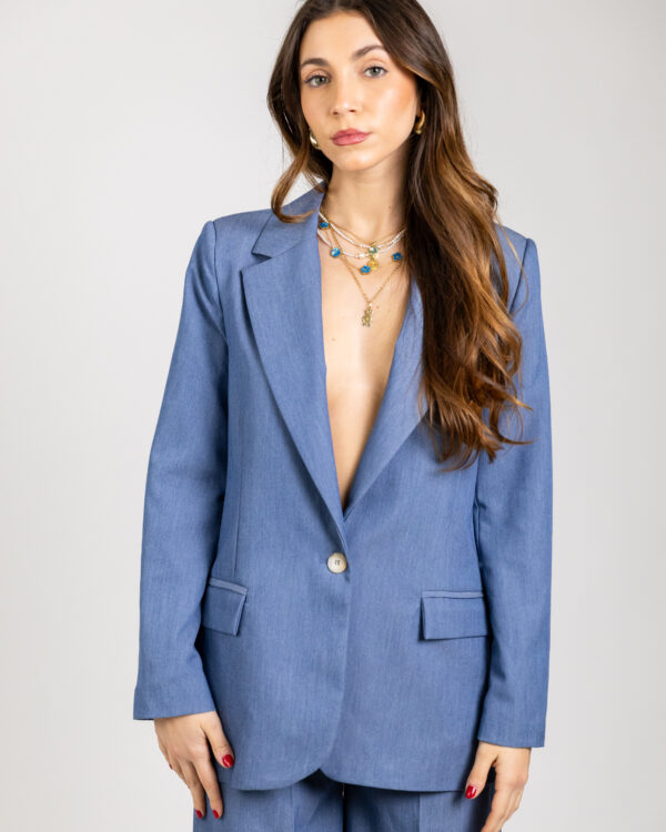 Blazer tailoring con bottone