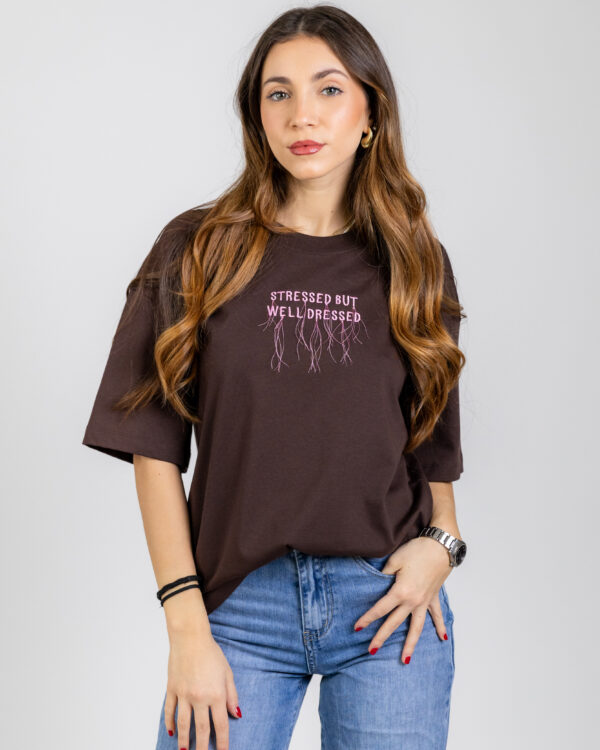 Future Apparel - T-shirt girocollo Stressed